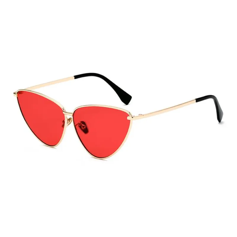 Triangle Shape Cat Eye Sunglasses
