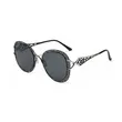 Vintage Cutout Metal Sunglasses