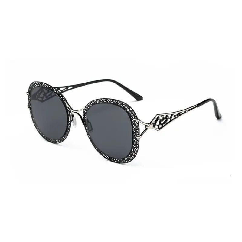 Vintage Cutout Metal Sunglasses
