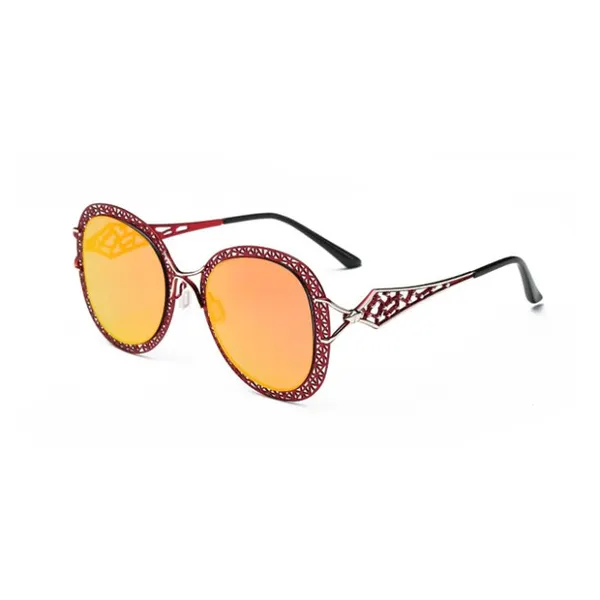 Vintage Cutout Metal Sunglasses