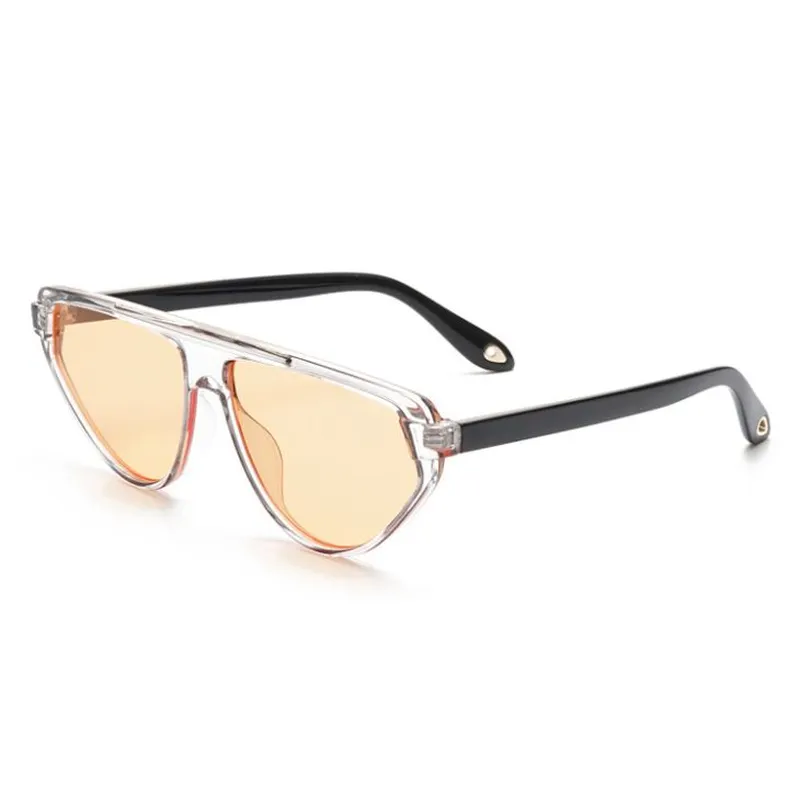 Vintage Triangle Plastic Sunglasses