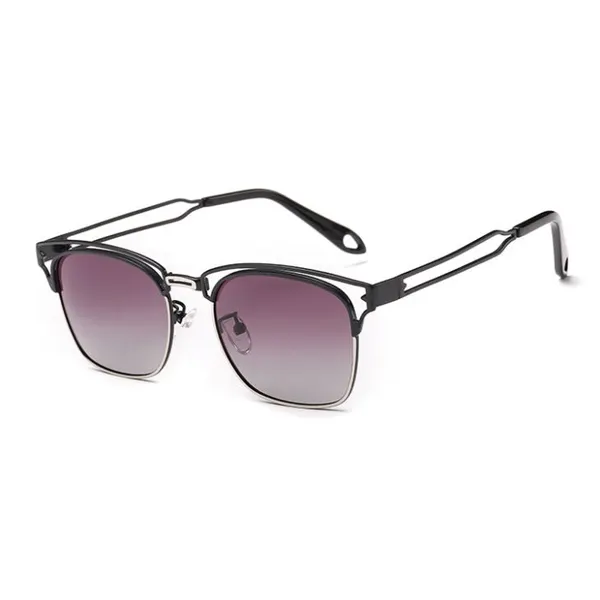 Womens Colorful Metal Sunglasses