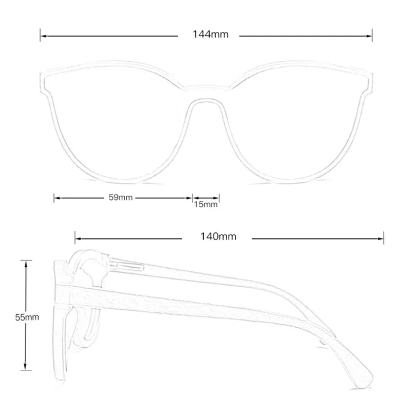 Wooden Biodegradable Sunglasses