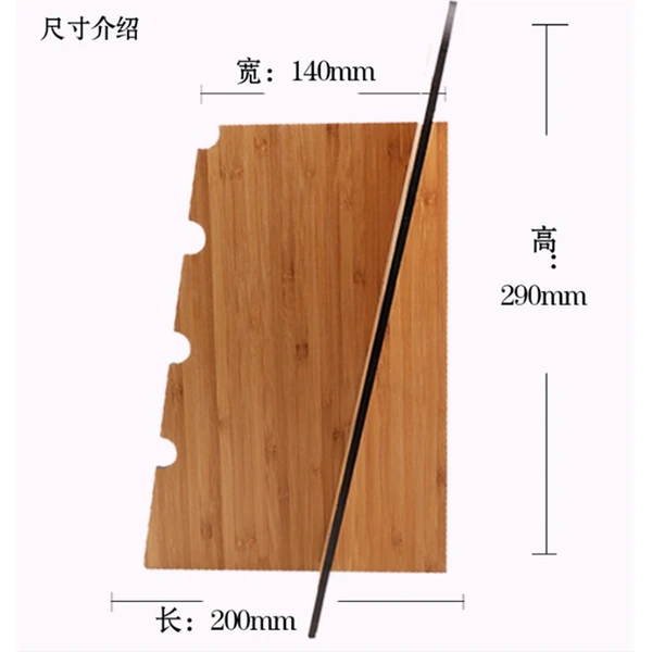 Wooden Glasses Display Shelf