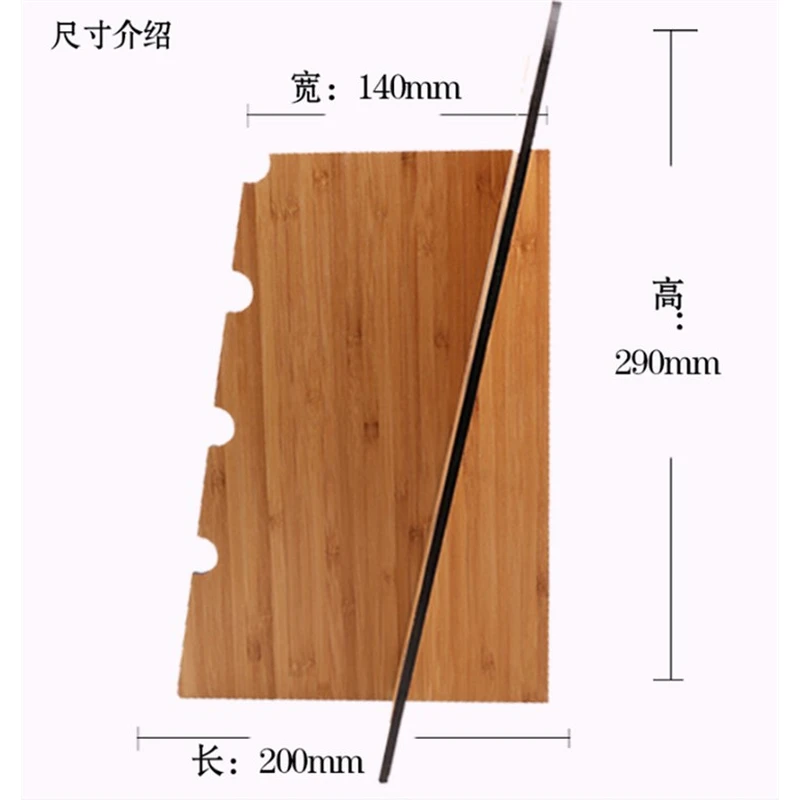 Wooden Glasses Display Shelf