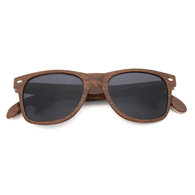 Wooden Texture Sunglasses With Bottle Opener