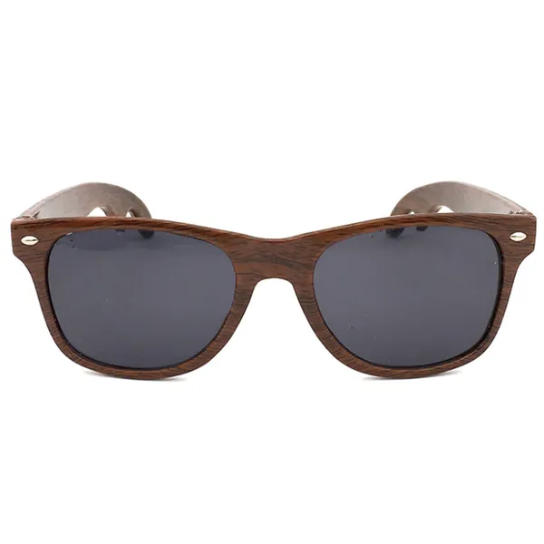 Wooden Texture Sunglasses With Bottle Opener