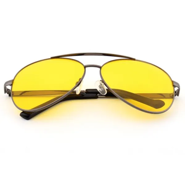 Yellow Metal Sunglasses