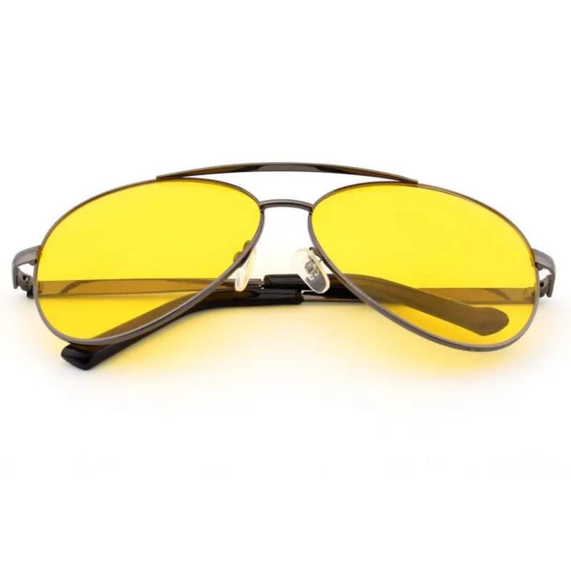 Yellow Metal Sunglasses