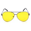 Yellow Metal Sunglasses