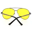 Yellow Metal Sunglasses