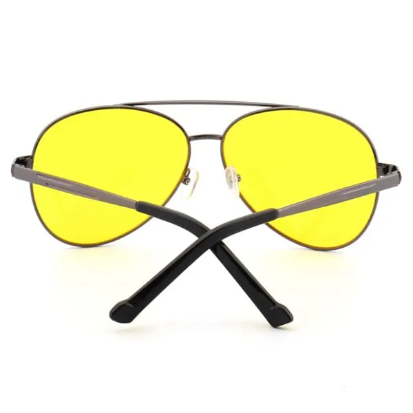 Yellow Metal Sunglasses