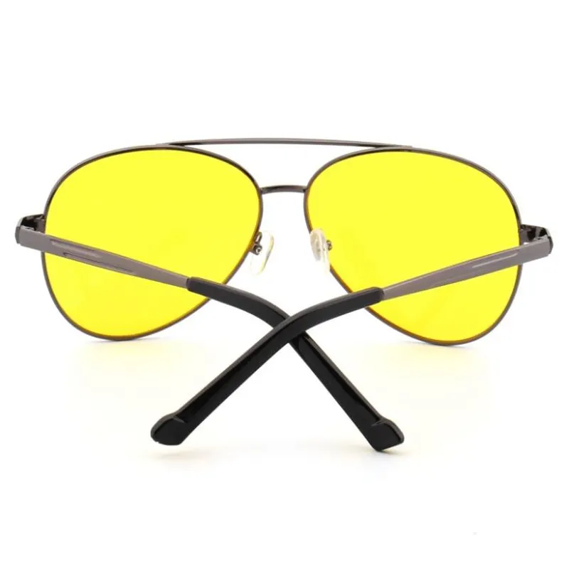 Yellow Metal Sunglasses