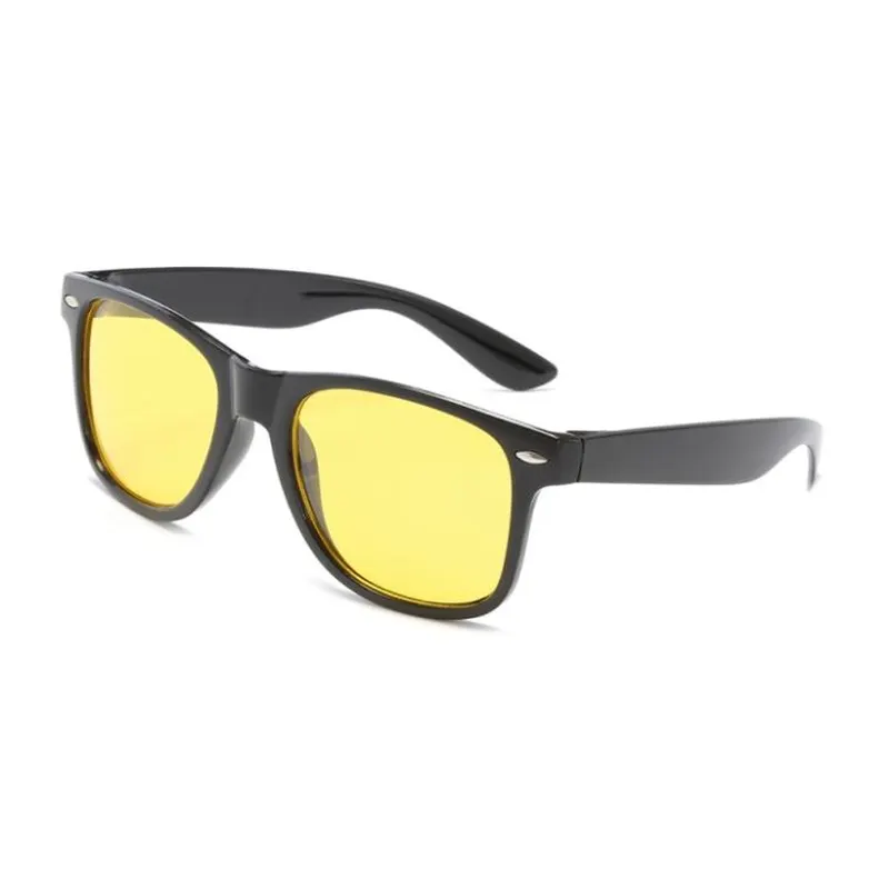 Yellow Plastic Sunglasses