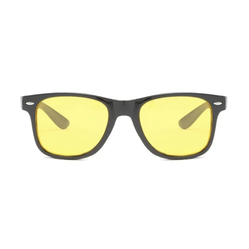 Yellow Plastic Sunglasses
