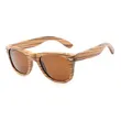 Zebra Wooden Sunglasses