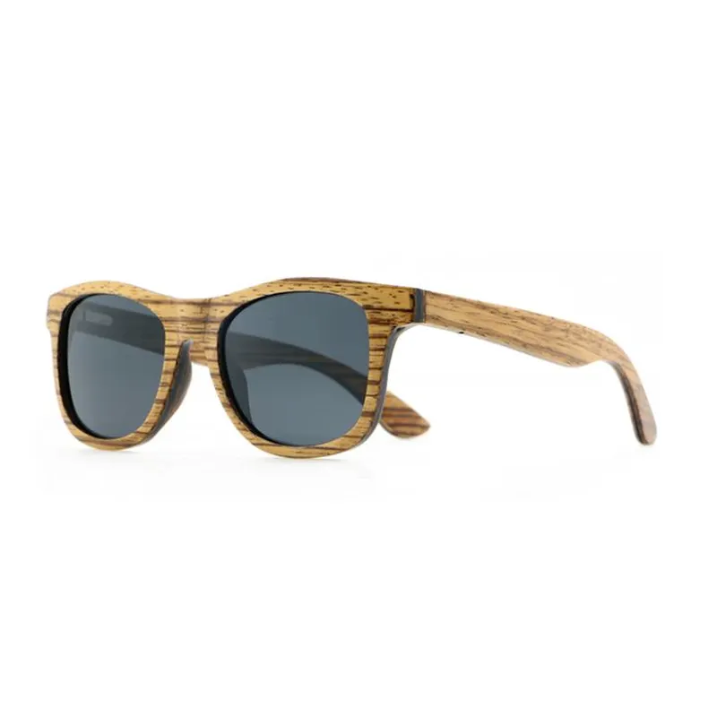 Zebrawood Multilayer Wood Sunglasses