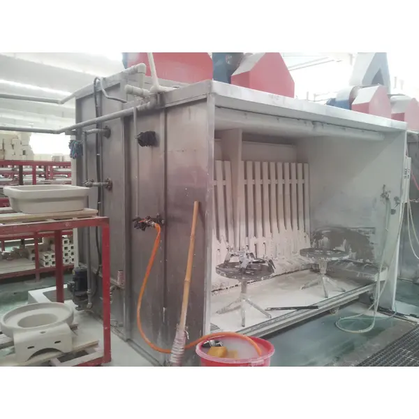 用于陶瓷厂的玻璃展台制造