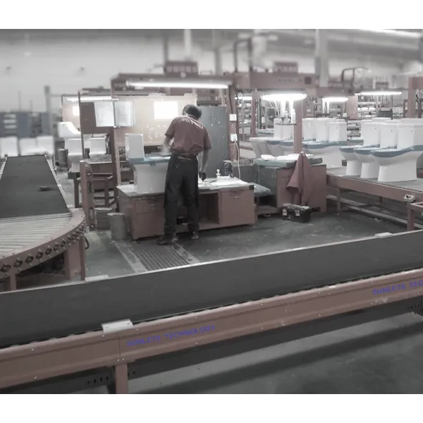 卫生洁具厂输送线