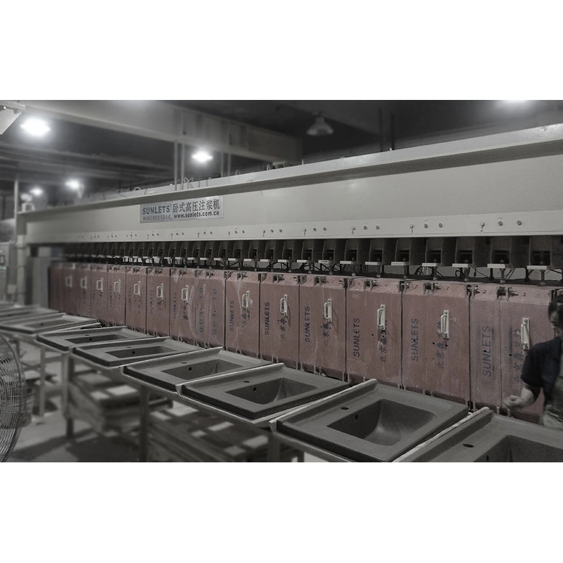 卧式高压注浆成型生产线厂家