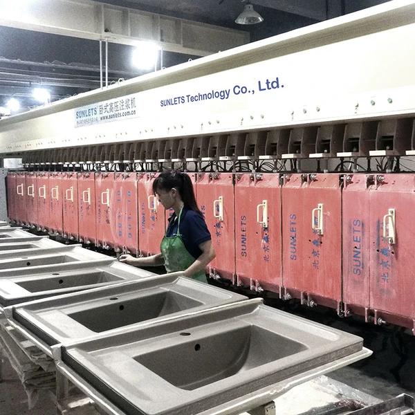 卧式高压注浆成型生产线厂家