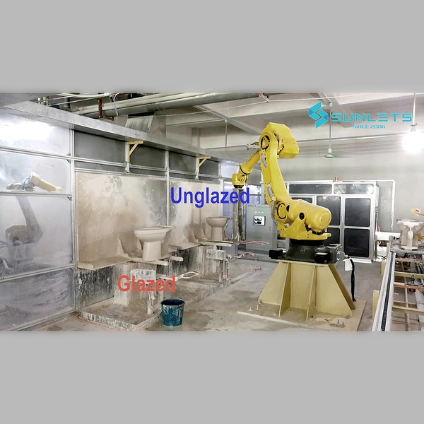 用于陶瓷厂的玻璃展台制造