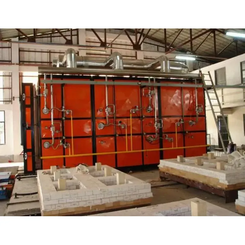 “20-120 cubic meters sanitary ware shuttle kiln“
