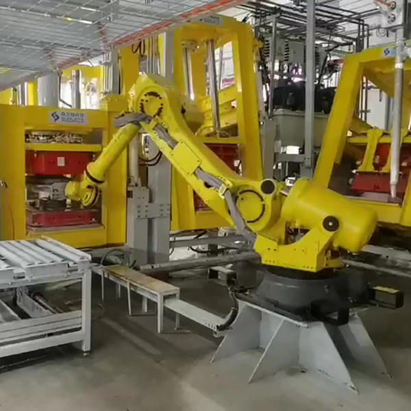 Robotic high-pressure casting and bonding station for WC Pans and Bidets