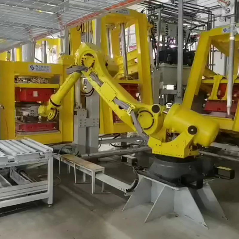 Robotic high-pressure casting and bonding station for WC Pans and Bidets