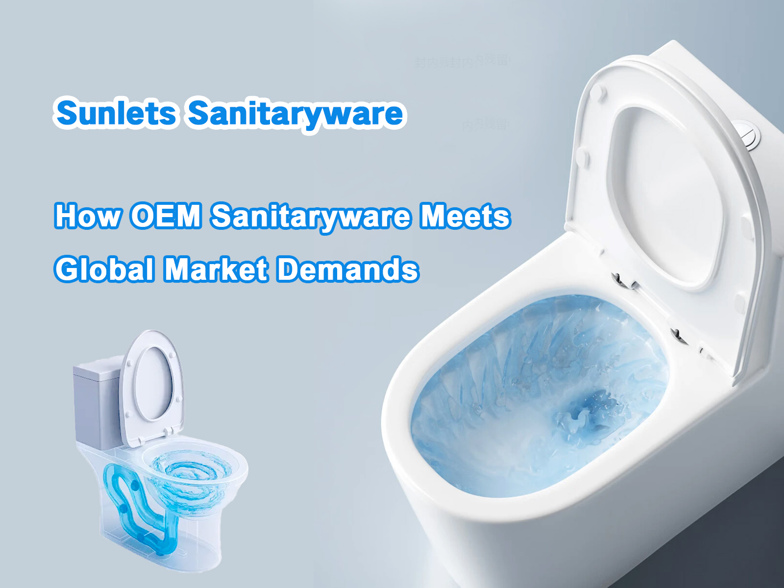 How Our OEM Sanitaryware Products Meet Global Market Demands
