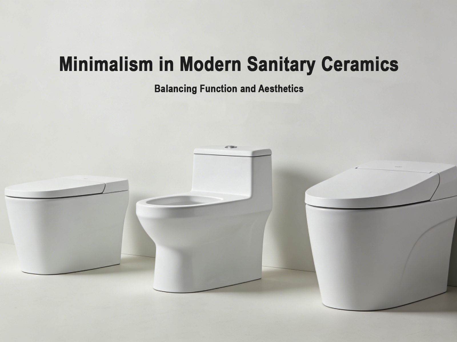 Minimalist Style Applications in Modern Sanitaryware