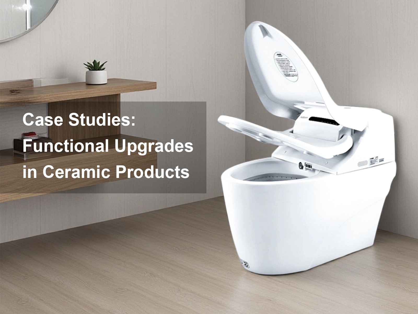 Case Study of Functional Upgrades in Ceramic Products