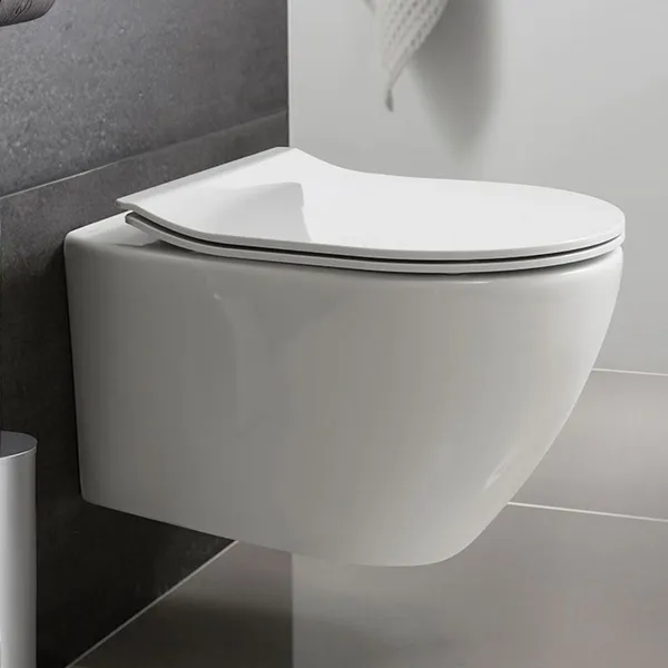 OEM Morden Wall Hung Toilet with P-trap
