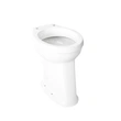 Modern round comfort height Back-to-Wall Toilet Bowl