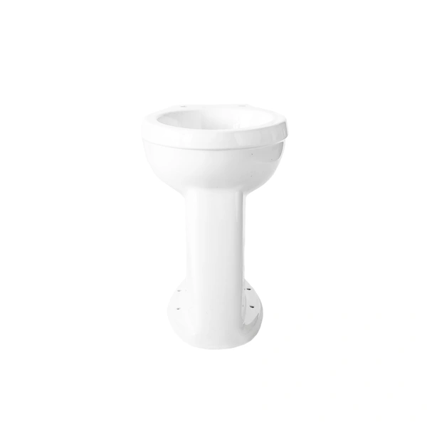 Modern round comfort height Back-to-Wall Toilet Bowl