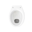 Modern round comfort height Back-to-Wall Toilet Bowl