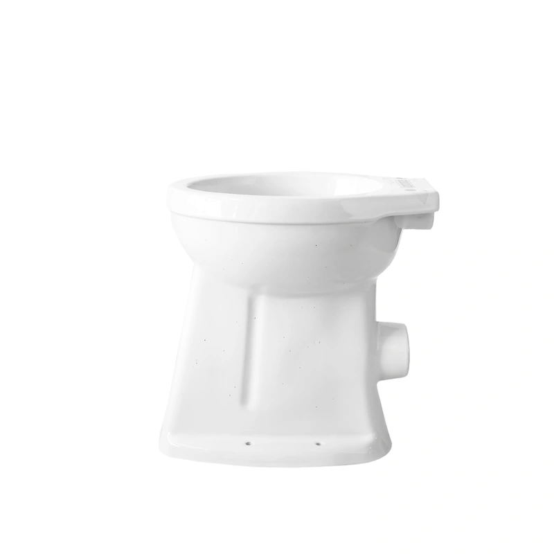 Modern round comfort height Back-to-Wall Toilet Bowl