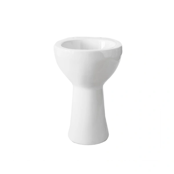 White Ceramic Floor Standing BTW Toilet