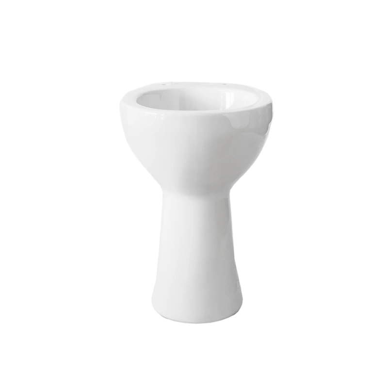 White Ceramic Floor Standing BTW Toilet