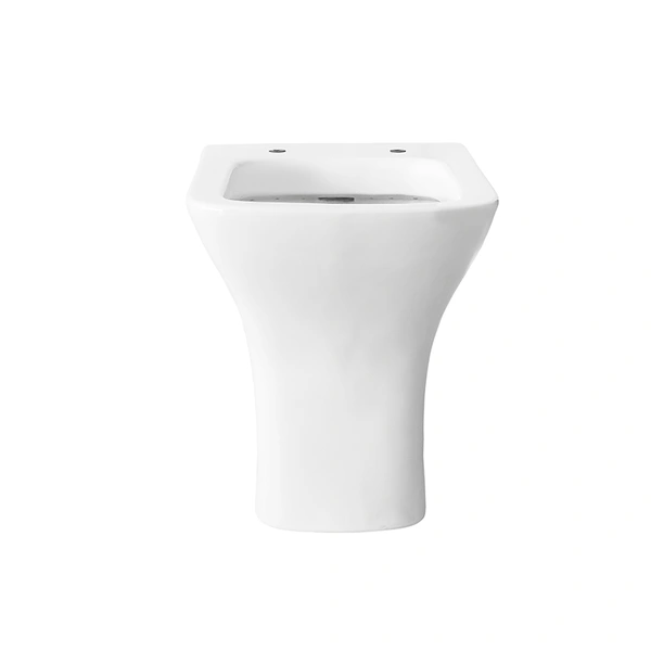 One Piece European Back To Wall Toilet with P-trap
