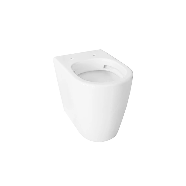 Flush back to wall toilet