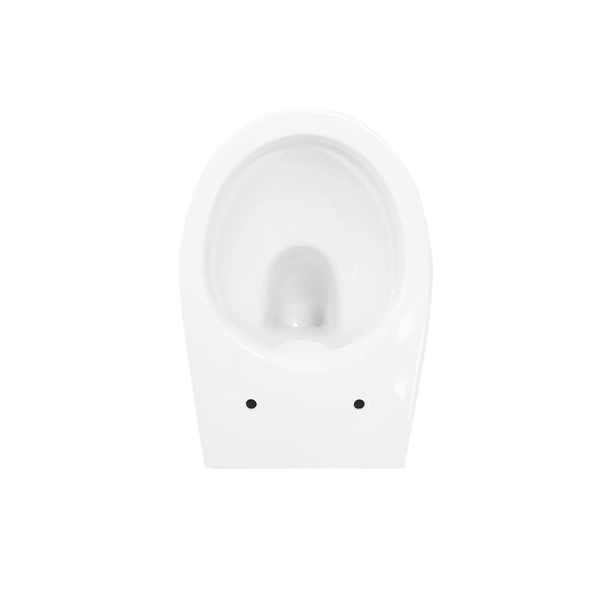 Ceramic Rimless Wall Hung Toilet With P-trap