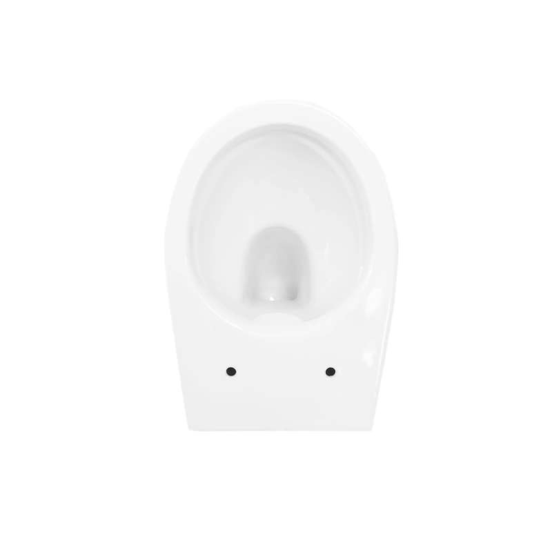 Ceramic Rimless Wall Hung Toilet With P-trap