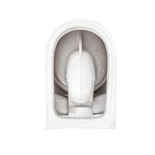 Ceramic Rimless Wall Hung Toilet With P-trap