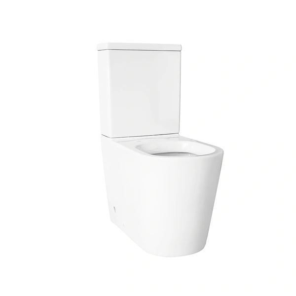 Bathroom WC ceramic washdown P-trap 180mm close coupled toilet