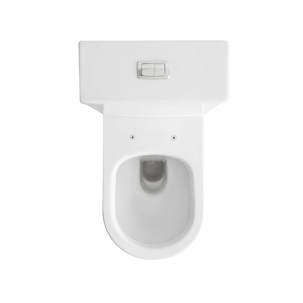 Bathroom WC ceramic washdown P-trap 180mm close coupled toilet
