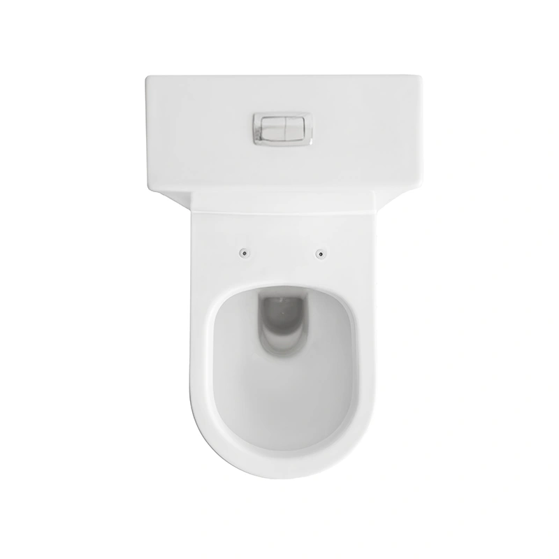 Bathroom WC ceramic washdown P-trap 180mm close coupled toilet