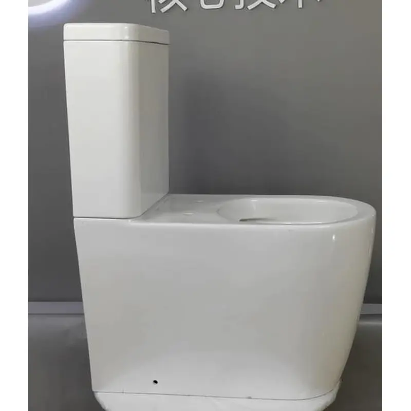 Luxury Rimless Comfort Close Coupled Toilet