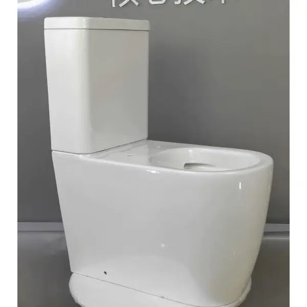 Luxury Rimless Comfort Close Coupled Toilet