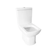 European Popular Rear Outlet Toilet 2 Piece